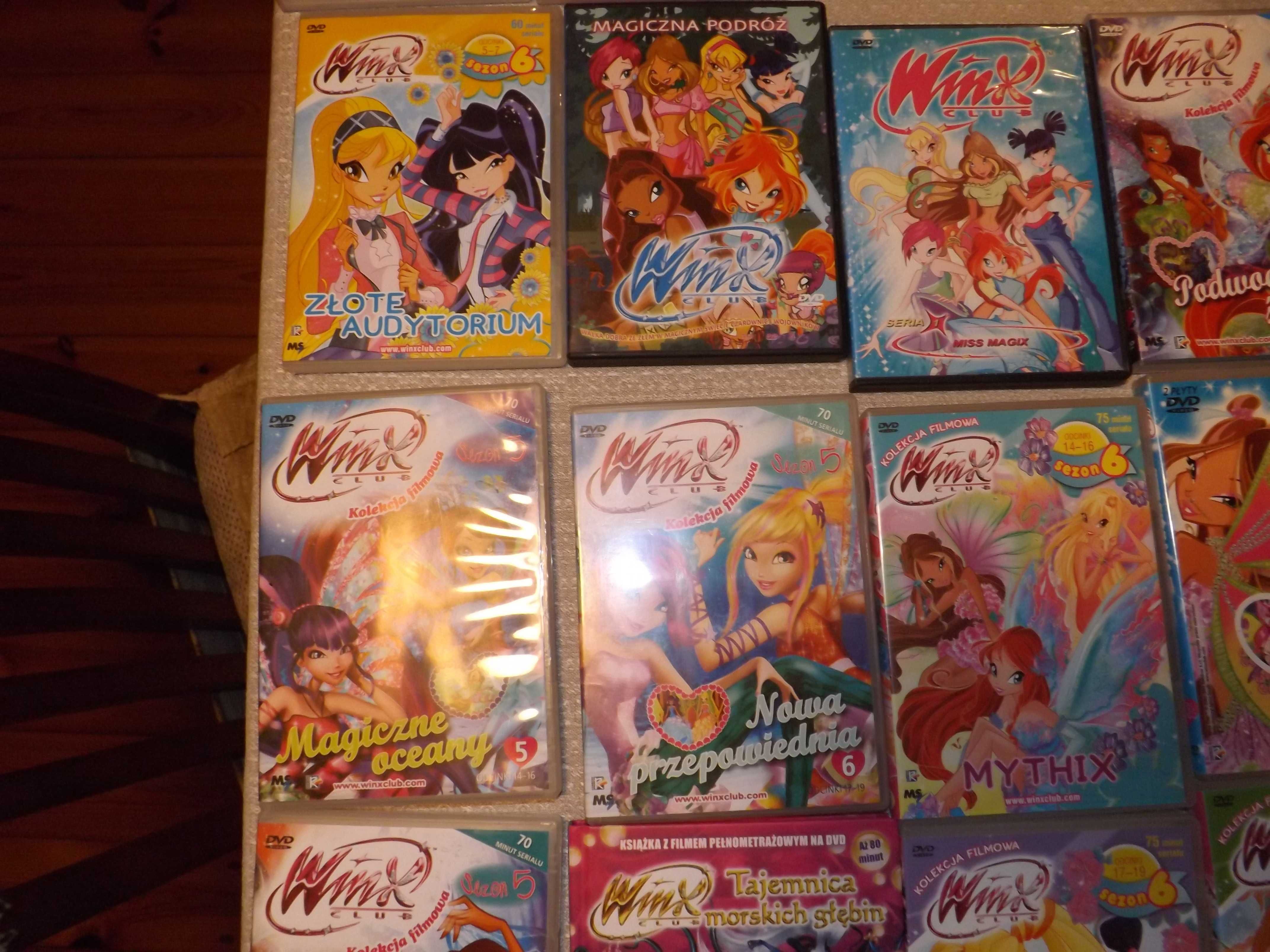 Winx , Monster High, dvd, bajka,  film