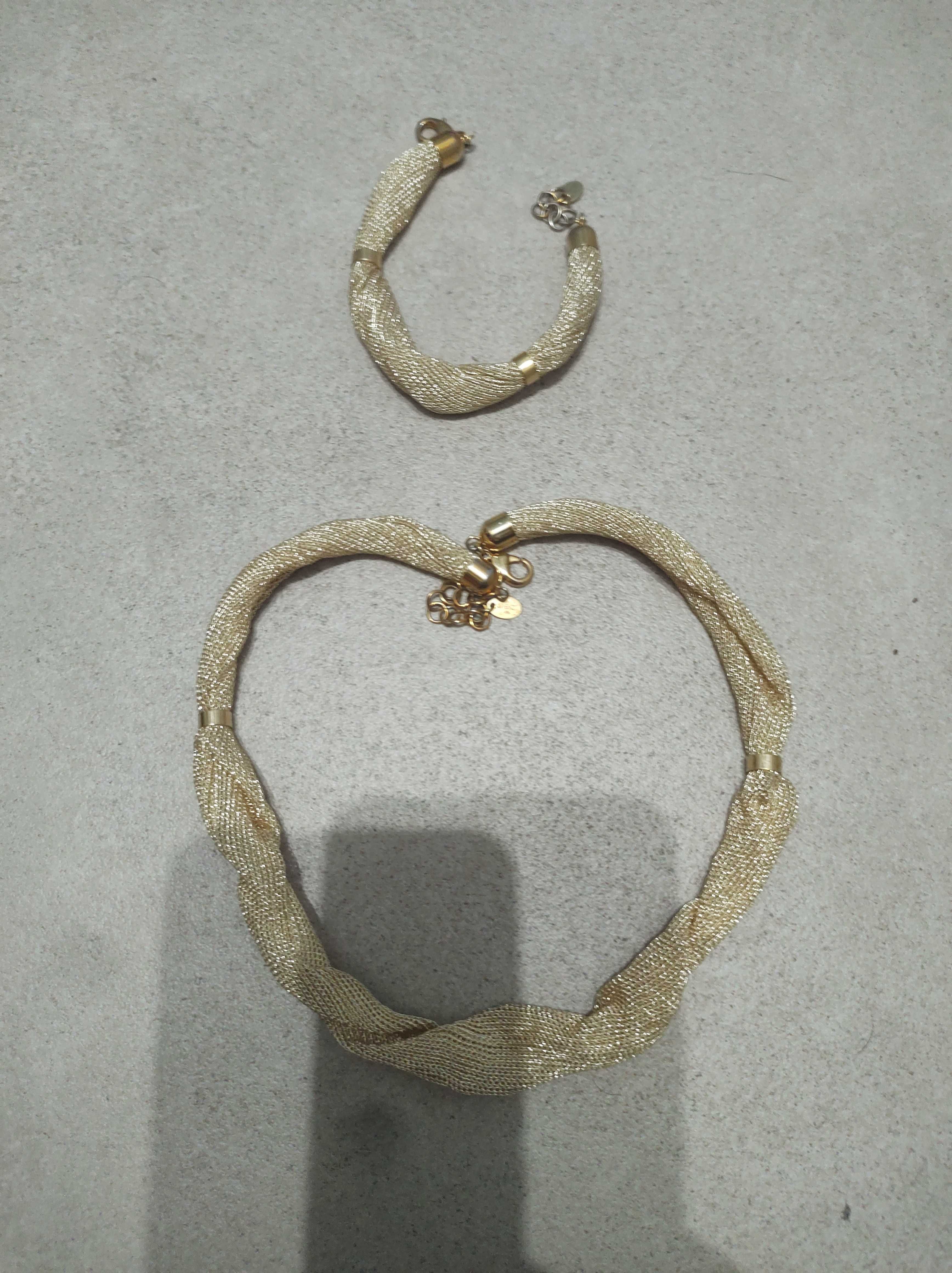 Artelioni Aparat exkluzywny komplet biżuterii złoto