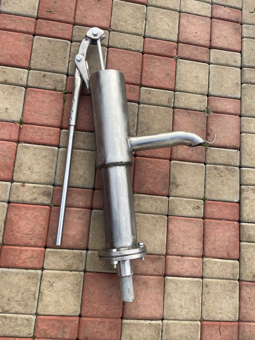 ручний насос нержавійка, помпа для води