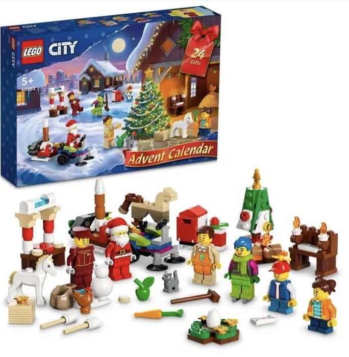 LEGO CITY 60352 Kalendarz adwentowy nowe