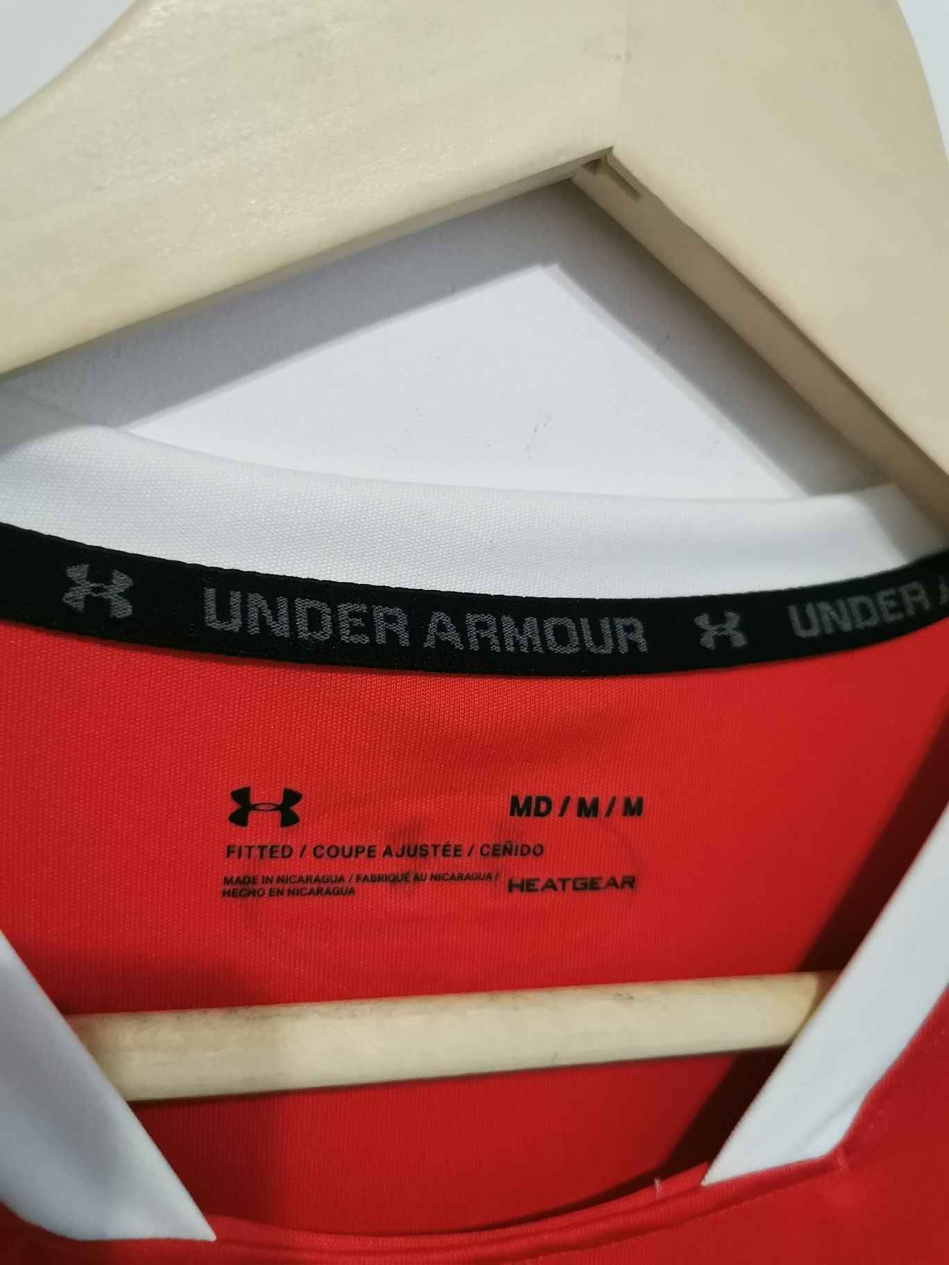 Under Armour t-shirt koszulka sportowa męska krótki M rękaw