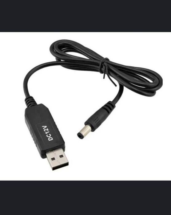 Кабель USB-C/ DC PD 5V 9V 12V 15V 20V 60W 3А для ноутбука, роутера