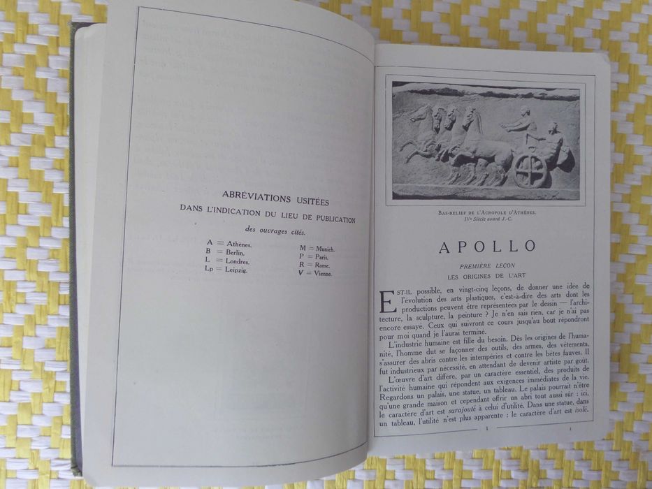 Apollo : histoire générale des arts plastiques