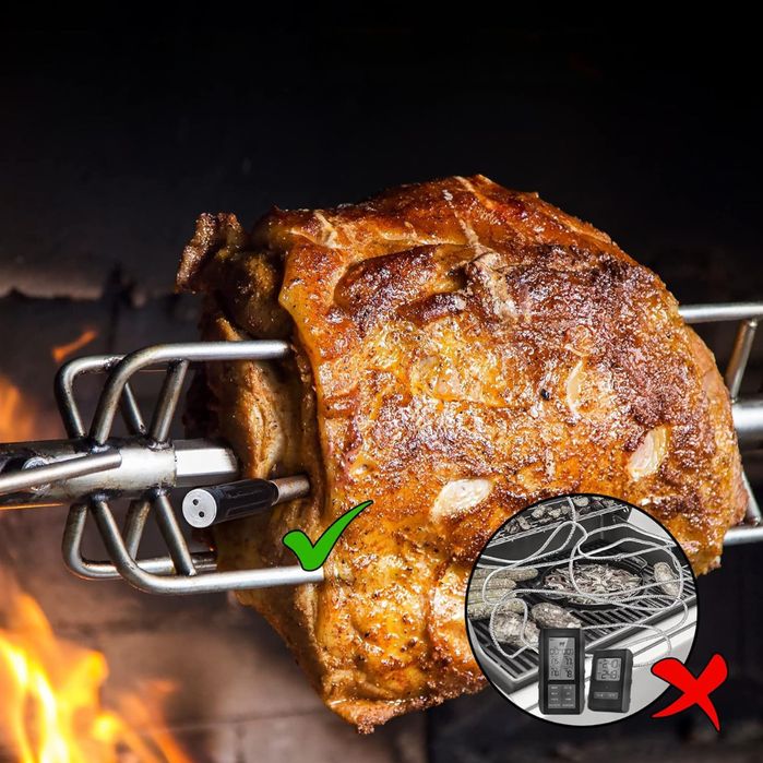 Termometr do piekranika mięsa Bezprzewodowy ThermoPro TempSpike z BT