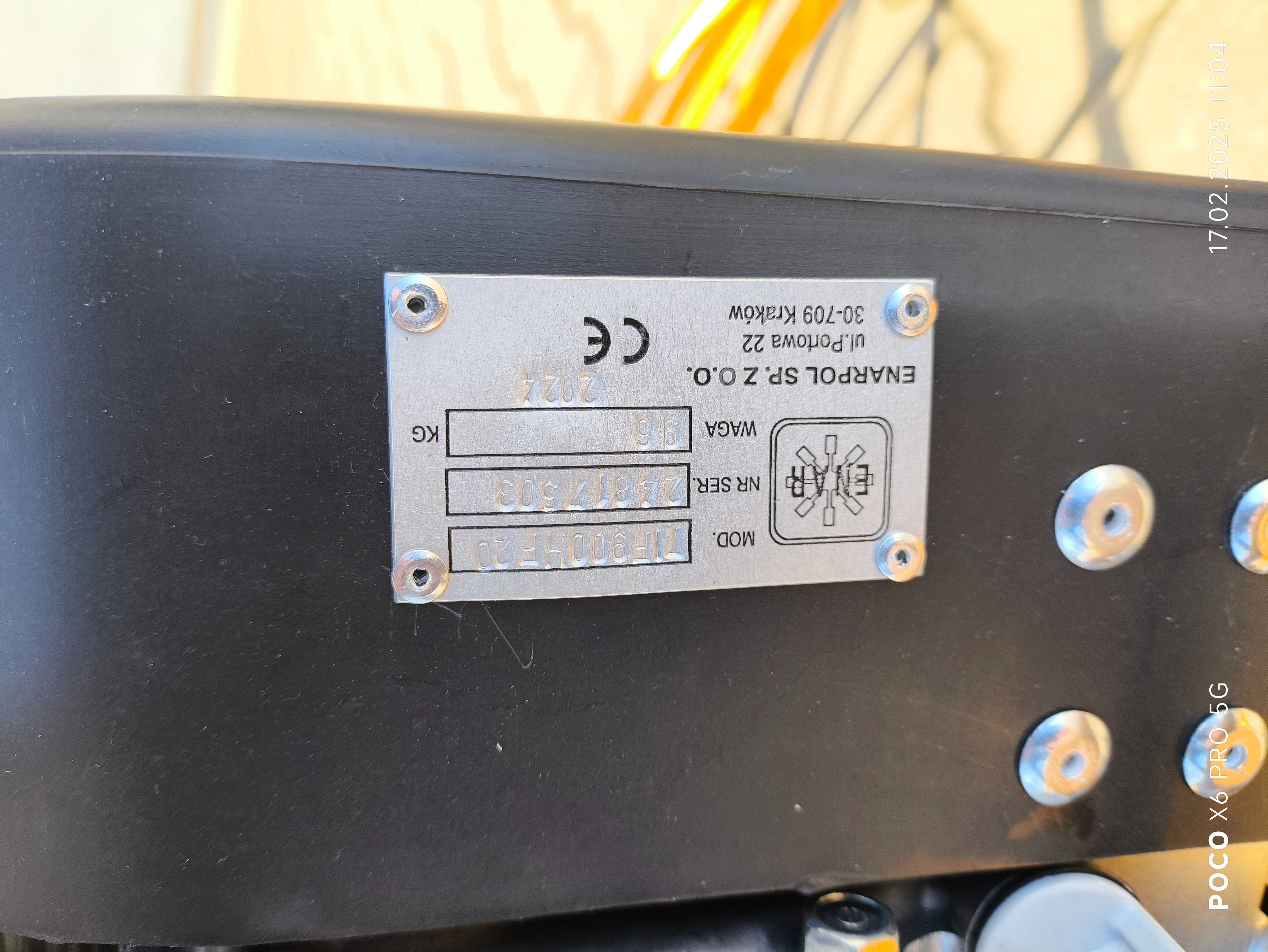 Zacieraczka spalinowa do betonu ENAR TIFON 900HF20 Honda GX200