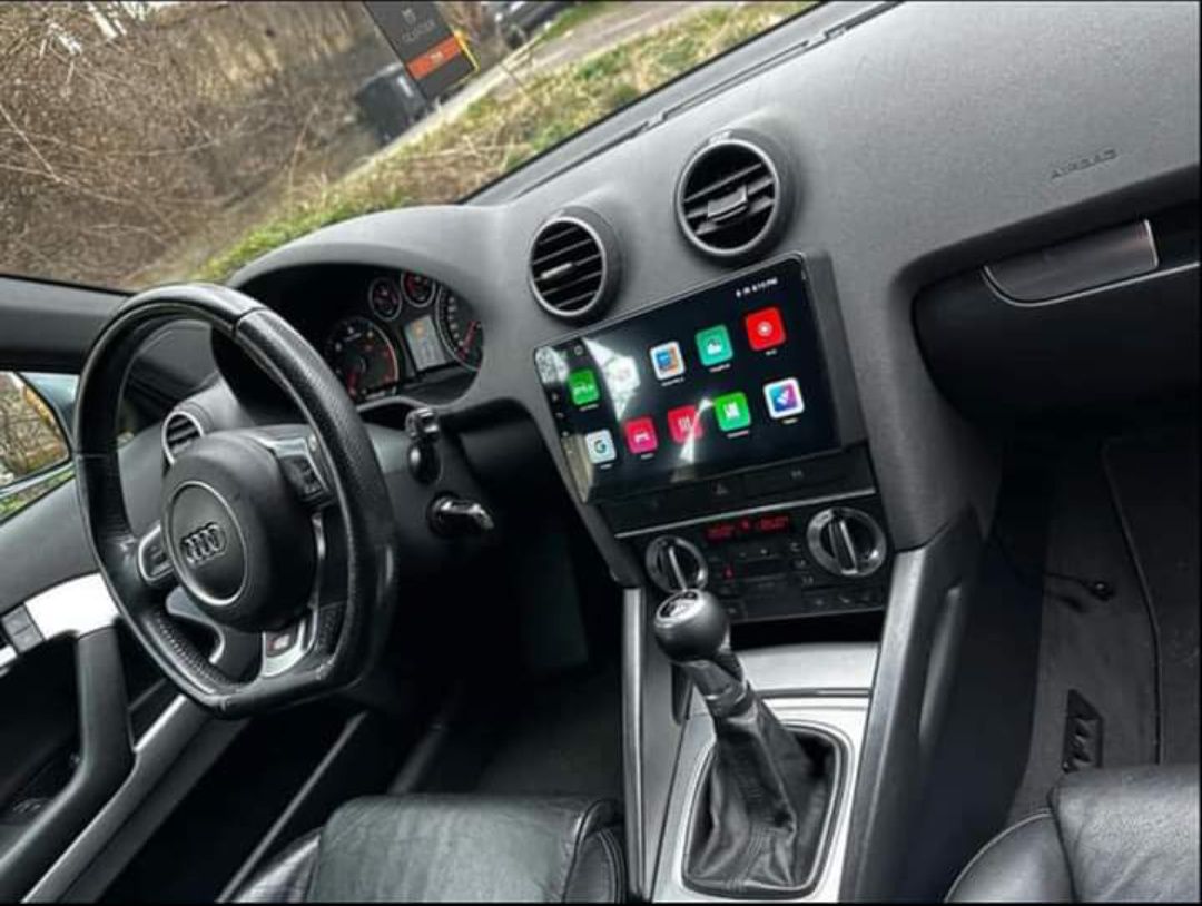 Rádio Android 12 com GPS Audi A3 8P (Artigo Novo)