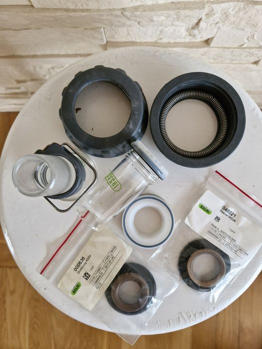 Szklany tubus do wyparki Buchi