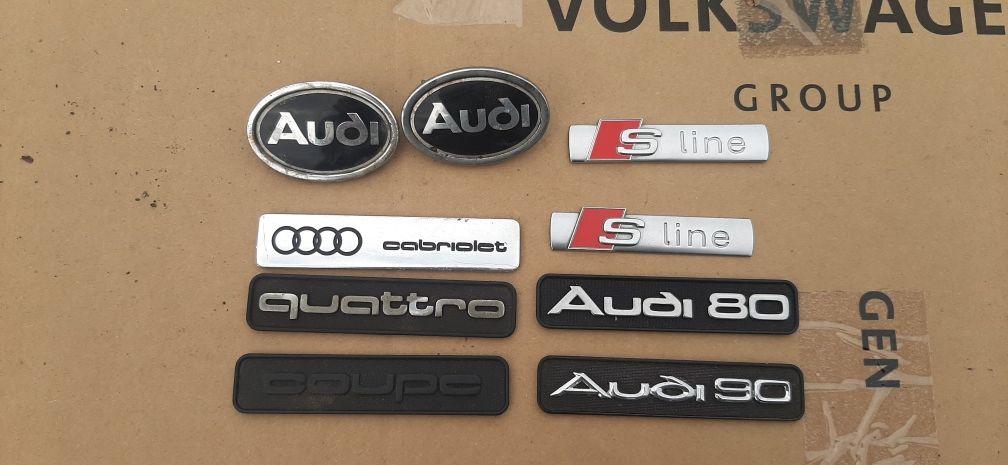 Audi rs2 s2 s3 s4 s line quattro coupe cabrio emblemat znaczek