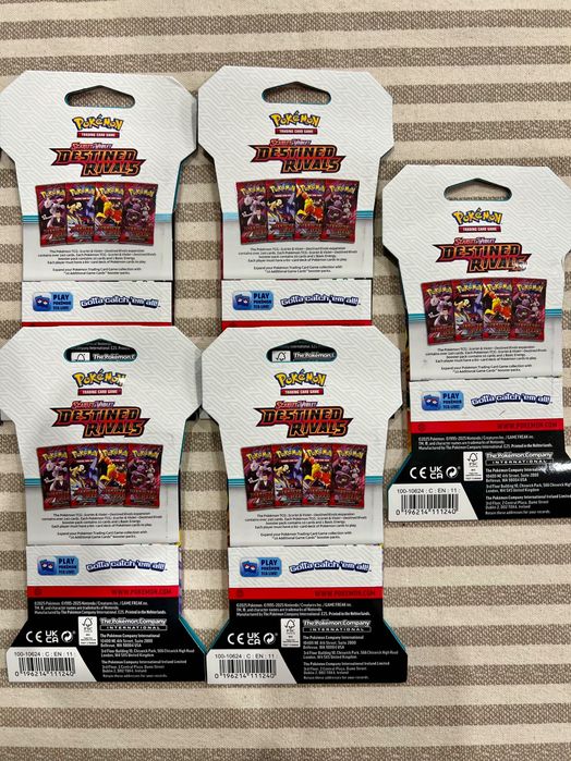 Pokémon Destined Rivals Sleeved Boosters