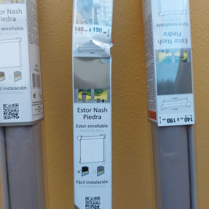 Três Estores Black Outs Irrepreensíveis