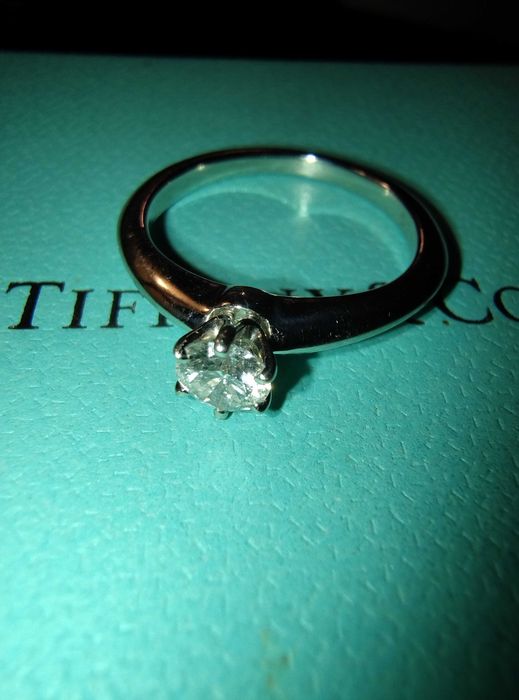 Pierścionek zaręczynowy Tiffany&Co Solitaire 0,20ct