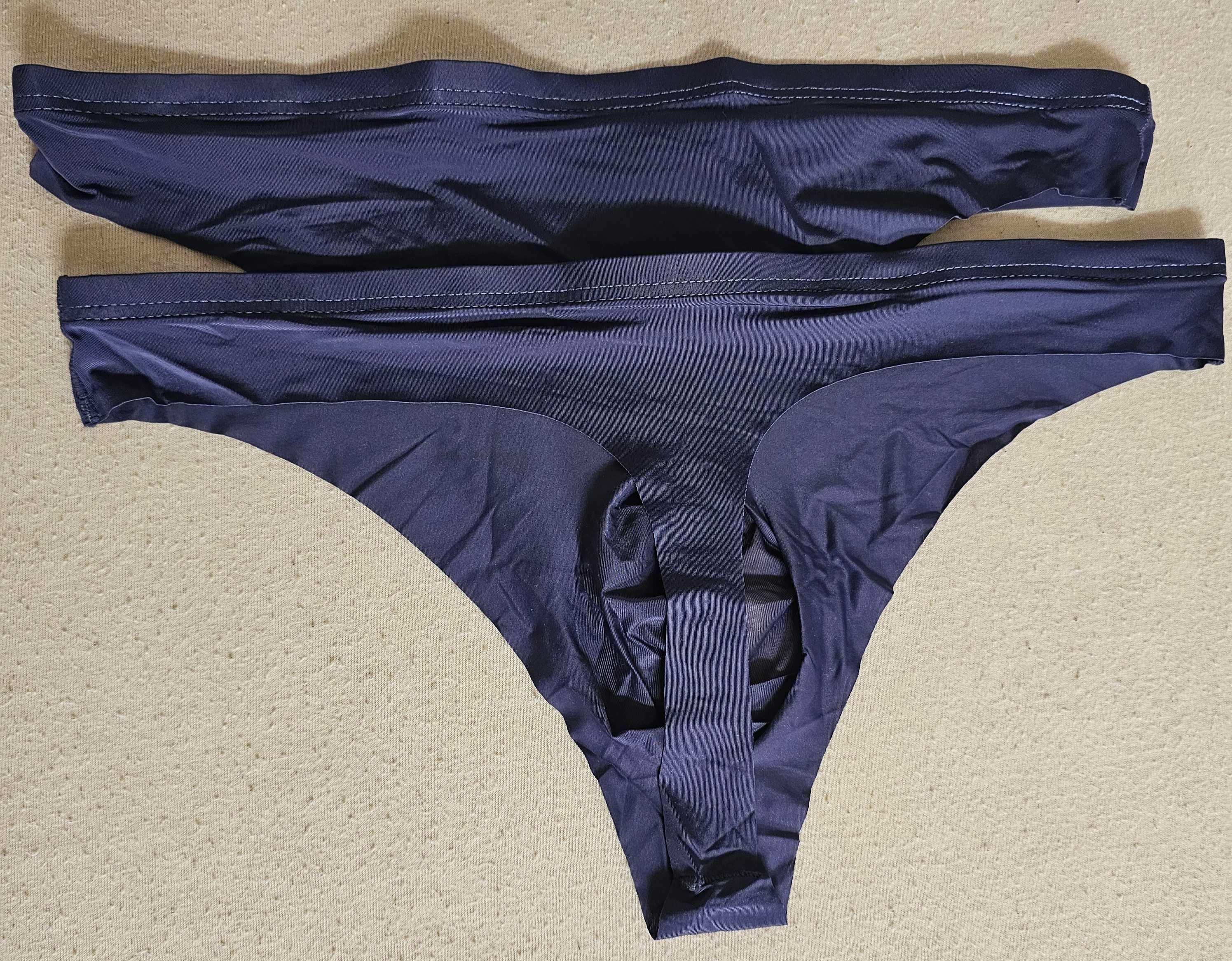 Męskie majtki stringi XL