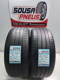 2 pneus semi novos 225-50r17 michelin - oferta dos portes 120 EUROS