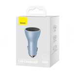 Автомобільний зарядний пристрій Baseus 65w,USB+2type c