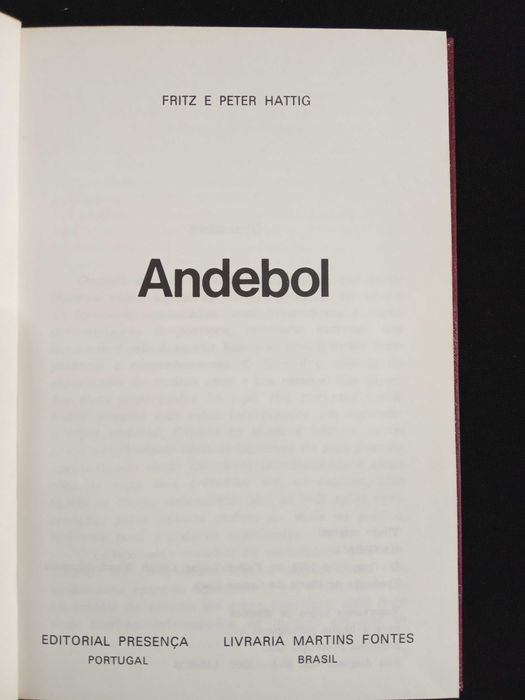 Andebol e Voleibol - Editorial Presença