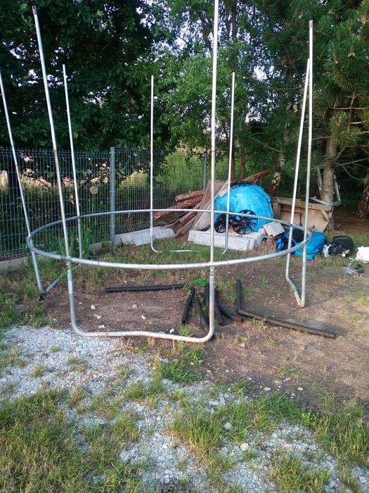 Trampolina o średnicy 3 metry trampolina jest kompletna