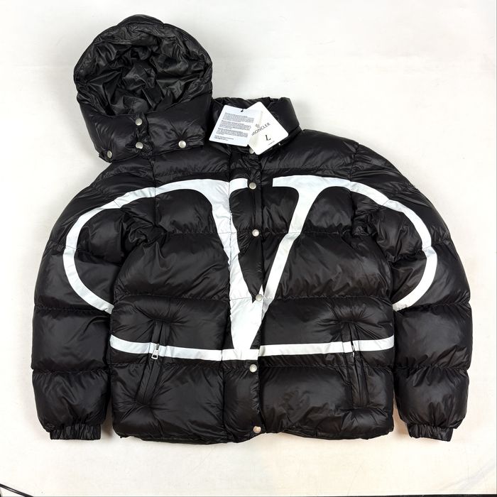 Всі розміри дутый oversize пуховик moncler x valentino дутий курточка