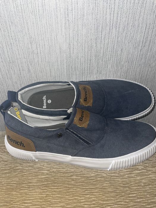 чоловічі сліпони Bench (43 розмір) — Оригінал, мокасини