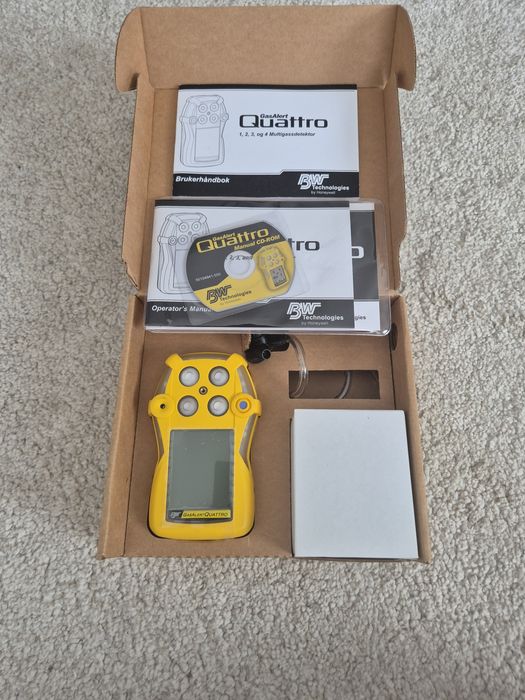 Nowy detektor gazu BW Technologies Quattro,czyerogazowy