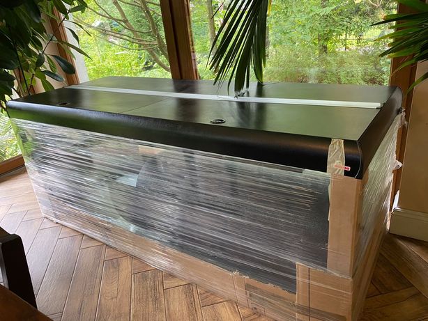 Nowe akwarium 1120l - komplet pokrywa aluminiowa i szafka diversa