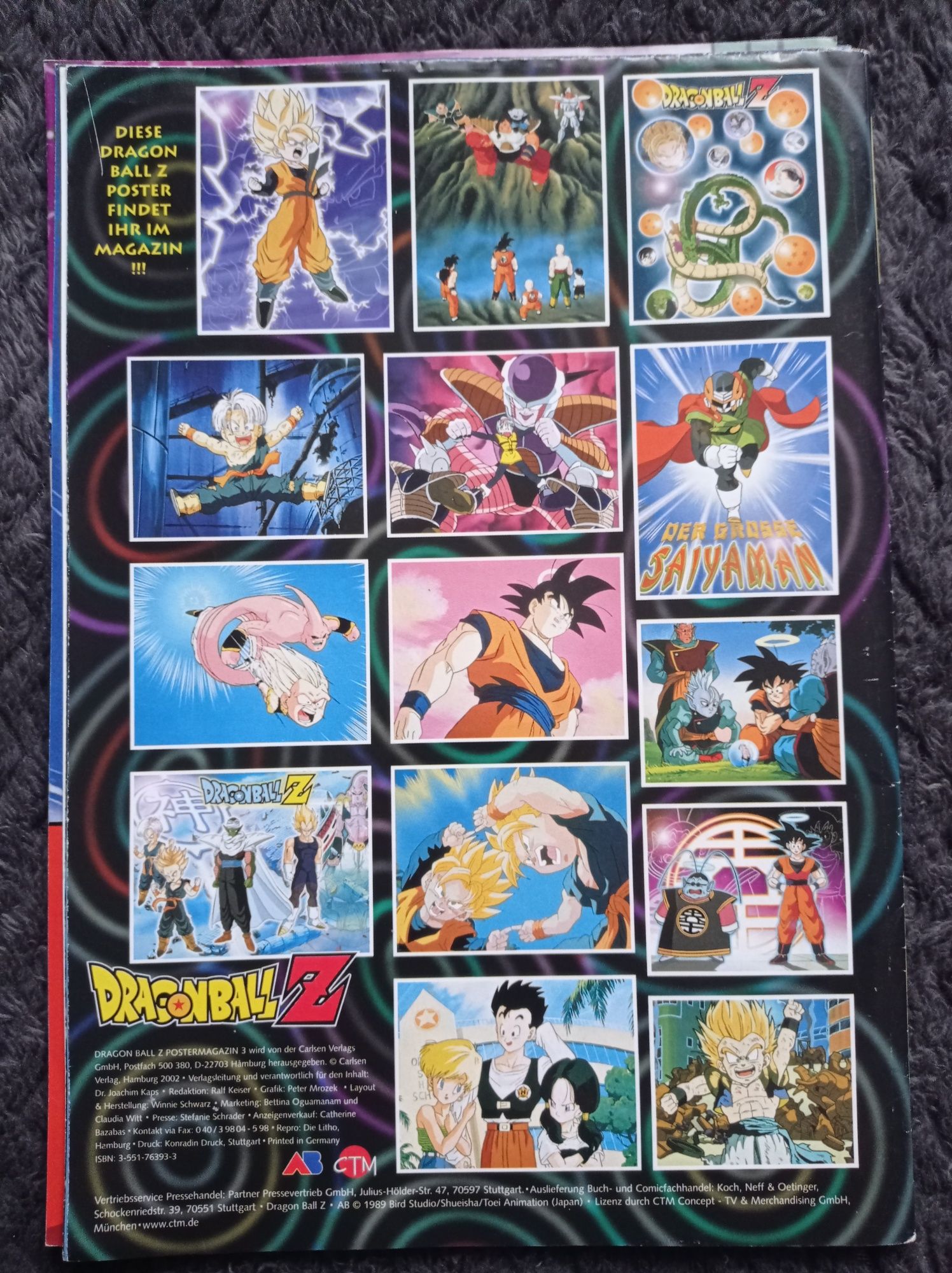 14 plakatów Dragon Ball Carlsen Comics wydanie specjalne