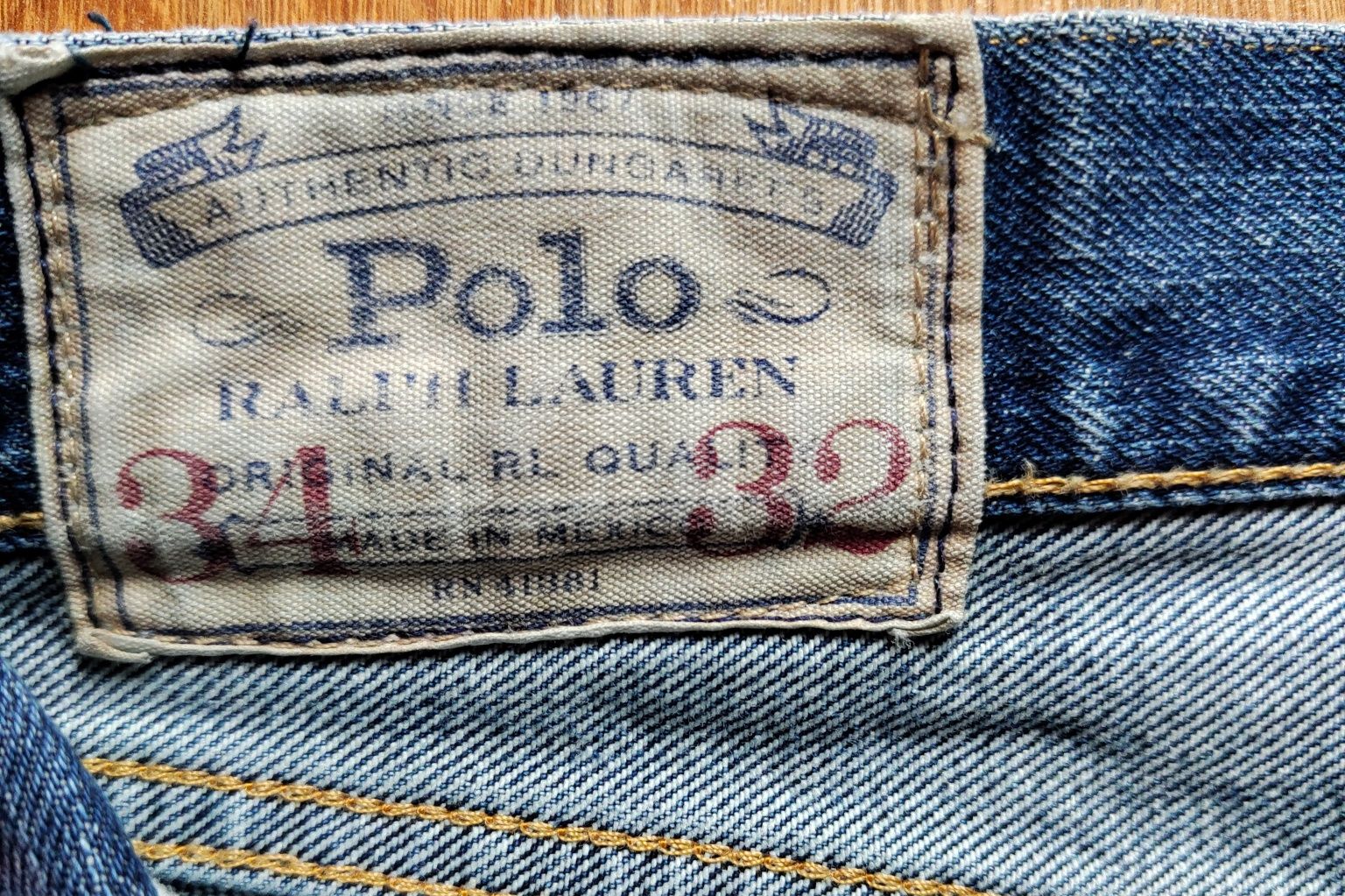 Spodnie Jeansowe męskie Polo Ralph Lauren