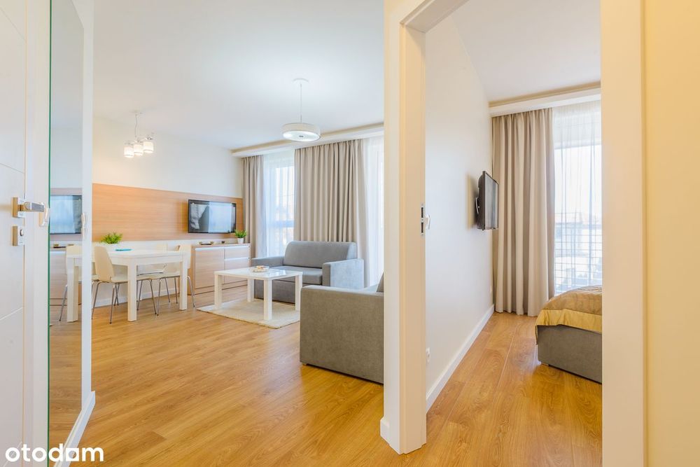 Portowa 4 - Osiedle Marina - urokliwy duży balkon - lokal szczytowy