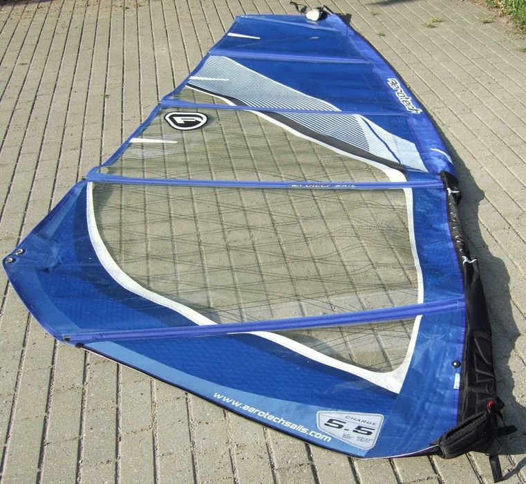 żagiel 5 - 8 m2 windsurfing