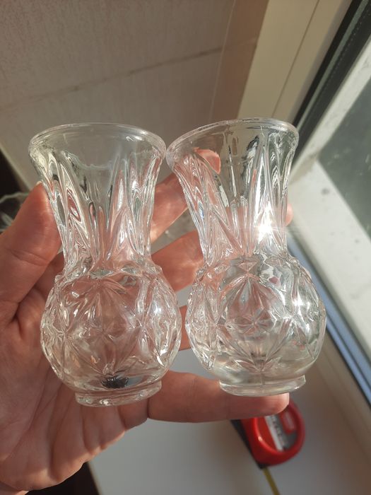 Мини вазочки хрусталь . СССР.