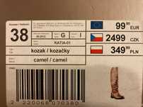 Kozaki damskie Lasocki rozmiar 38