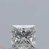 Diament Brylant GIA 0.5 ct J / VVS2 Princess