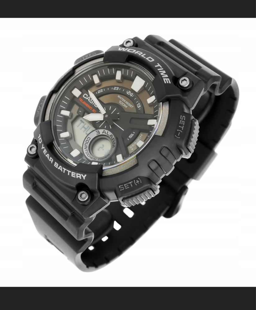 Zegarek casio world time