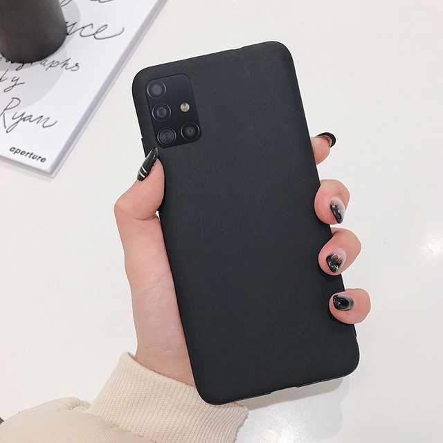 Silikonowe etui do Samsung S20 Czarny kolory back case