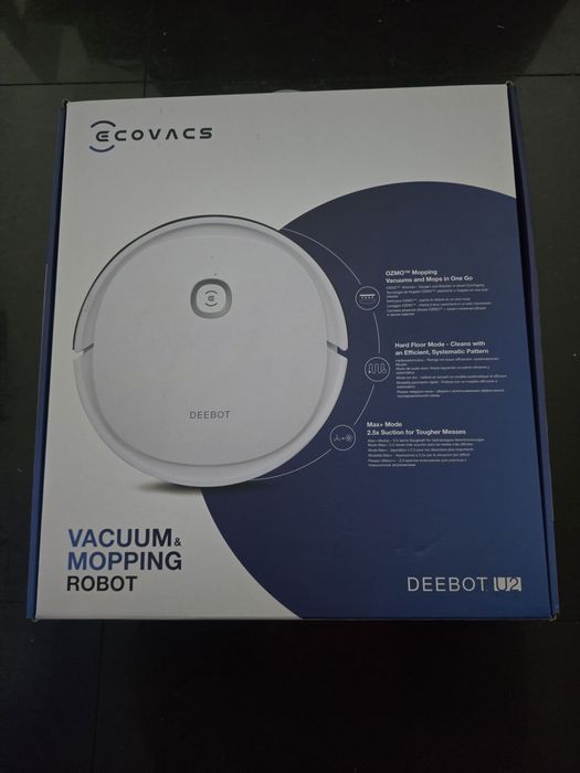 Aspirador Robô ECOVACS Deebot U2 (Autonomia 110 mi)