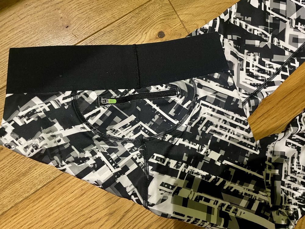 Legginsy H&M do biegania j.nowe z koeszonką s/36