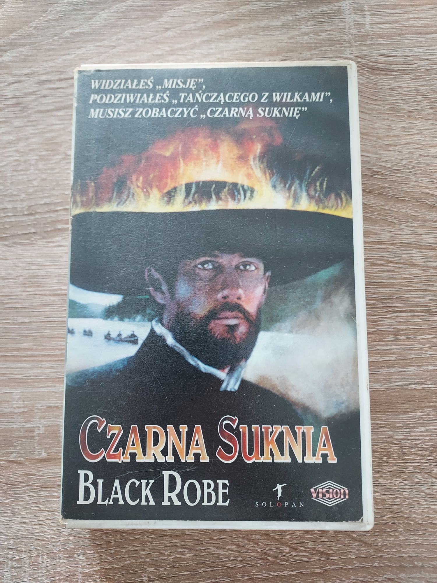 Czarna Suknia- August Schellenberg-Film Kaseta VHS Polski LektorUnikat