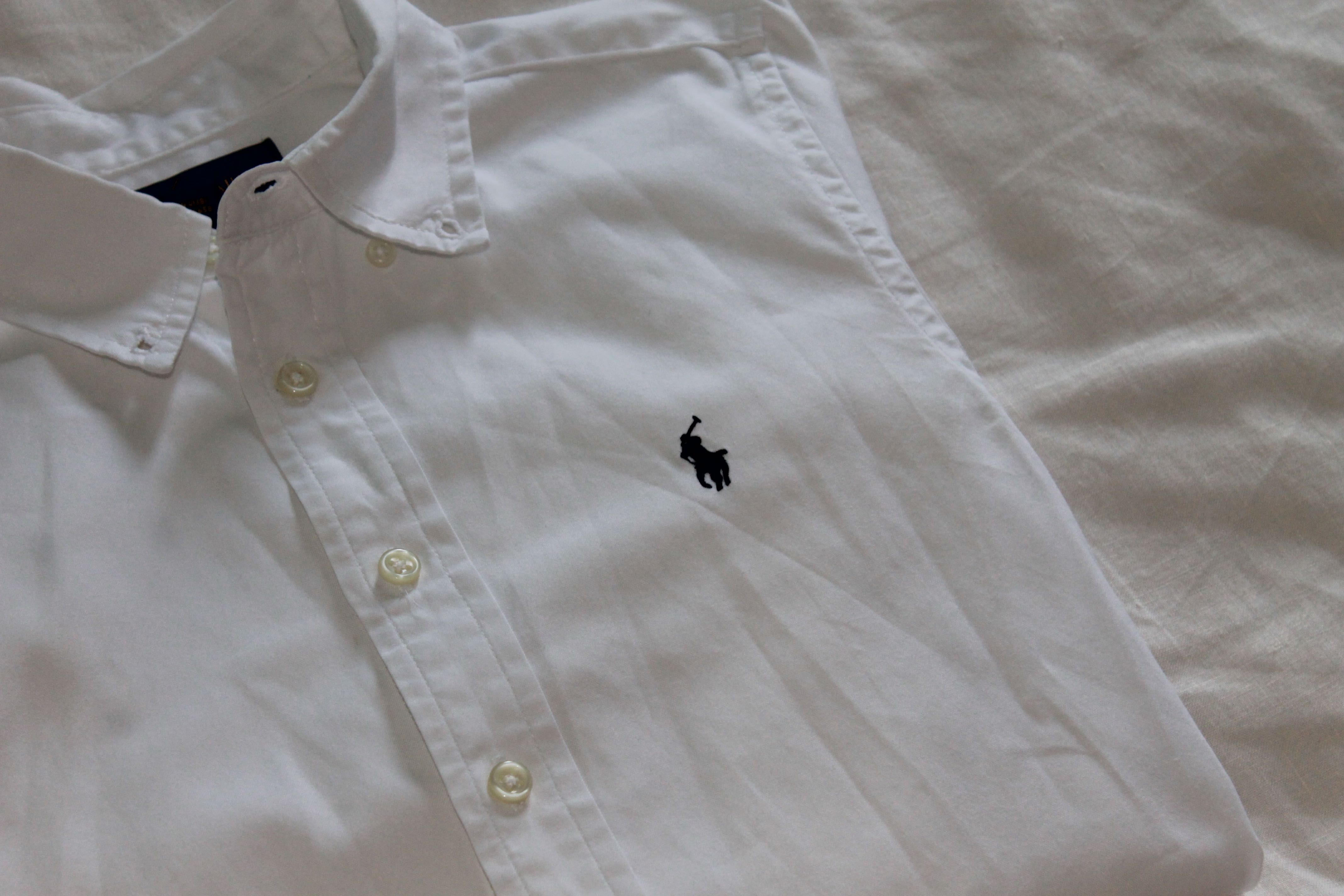 Camisa branca Ralph Lauren