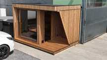 Sauna AURORA 360 x 250 x 240 ogrodowa wolnostojąca nowa