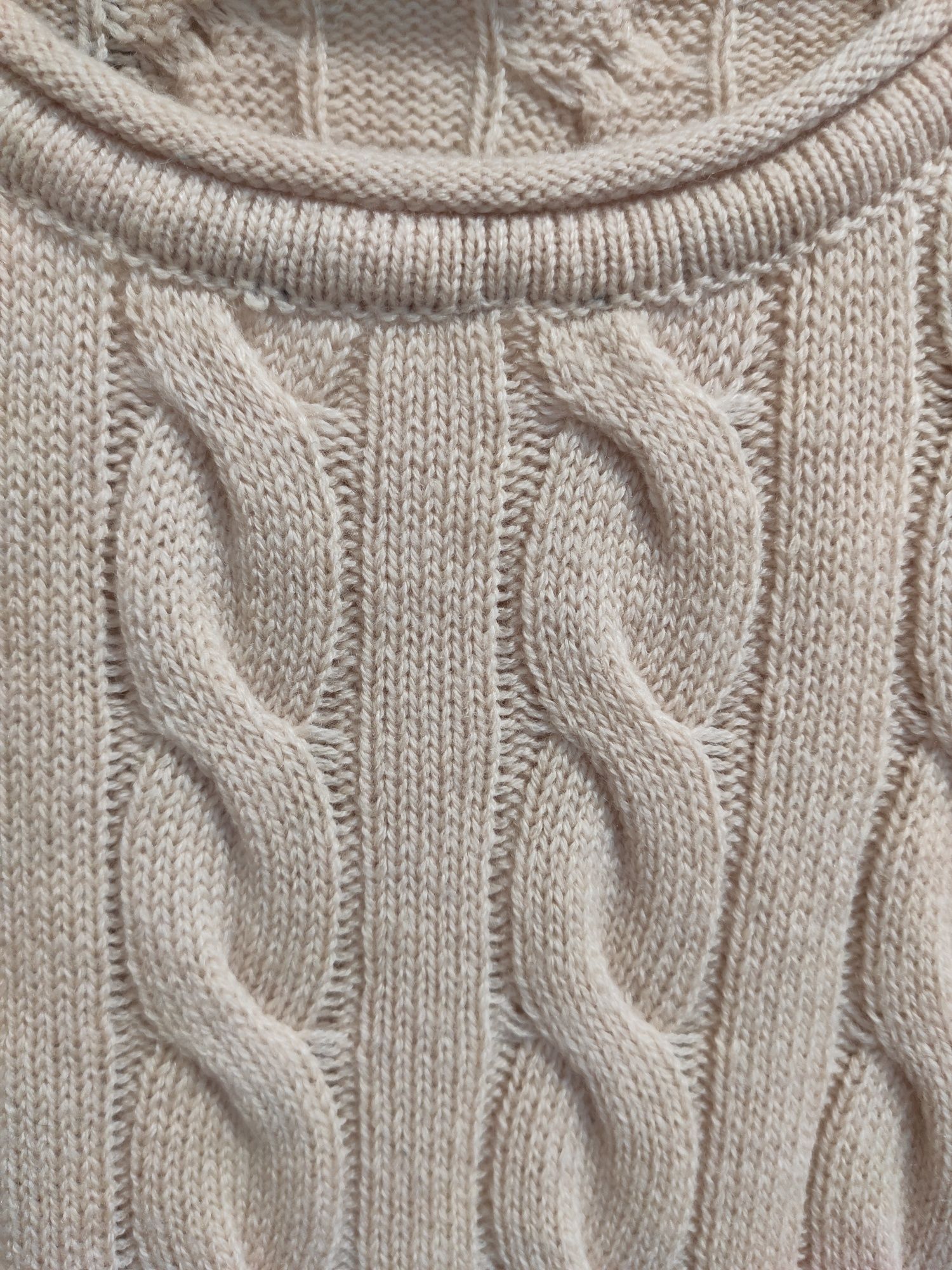 Sweter z wełną merino i kaszmirem jakość premium