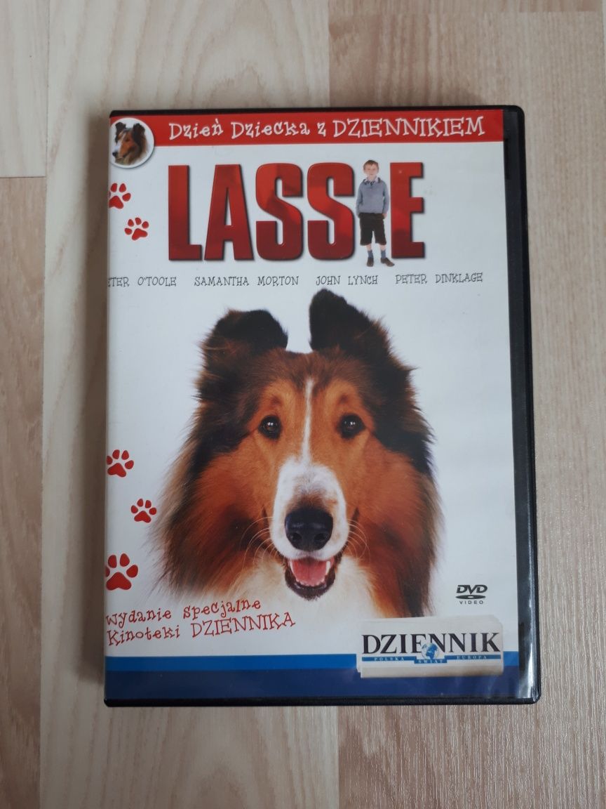 Lassie film dla dzieci na płycie DVD