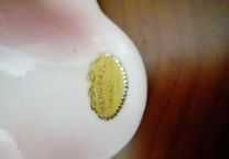 Anjinho de louça italiana com luz presença