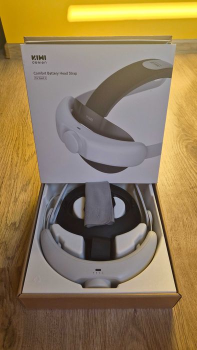 Pasek na głowę z baterią Kiwi Design do Meta Quest 3