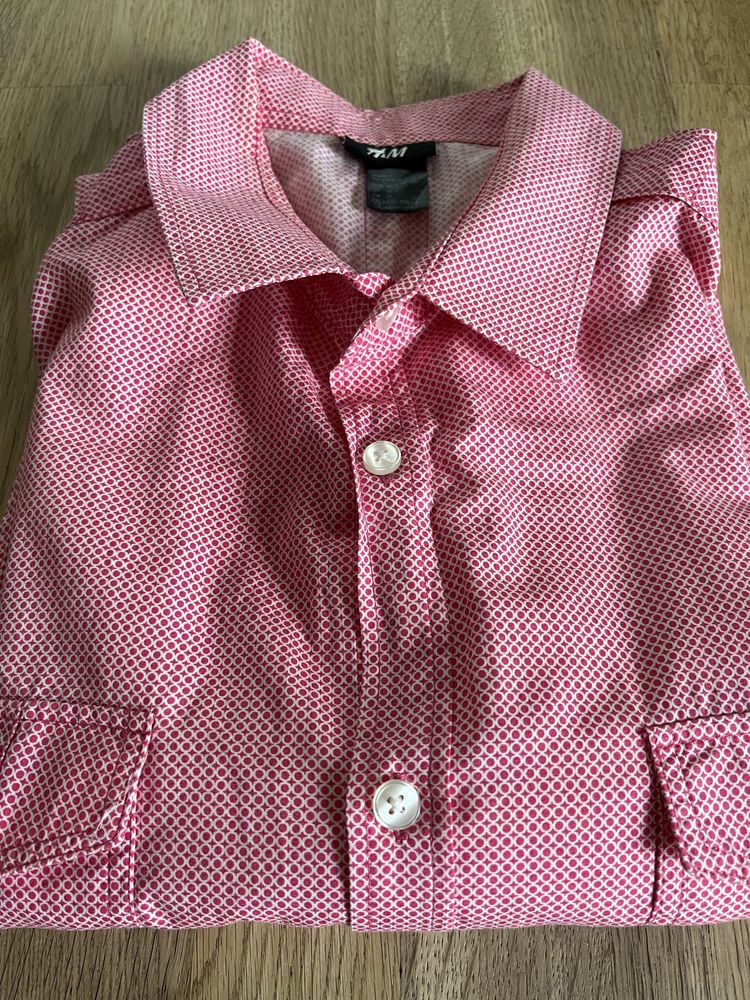 Koszula h&m z krótkim rekawem na wiosnę/ lato