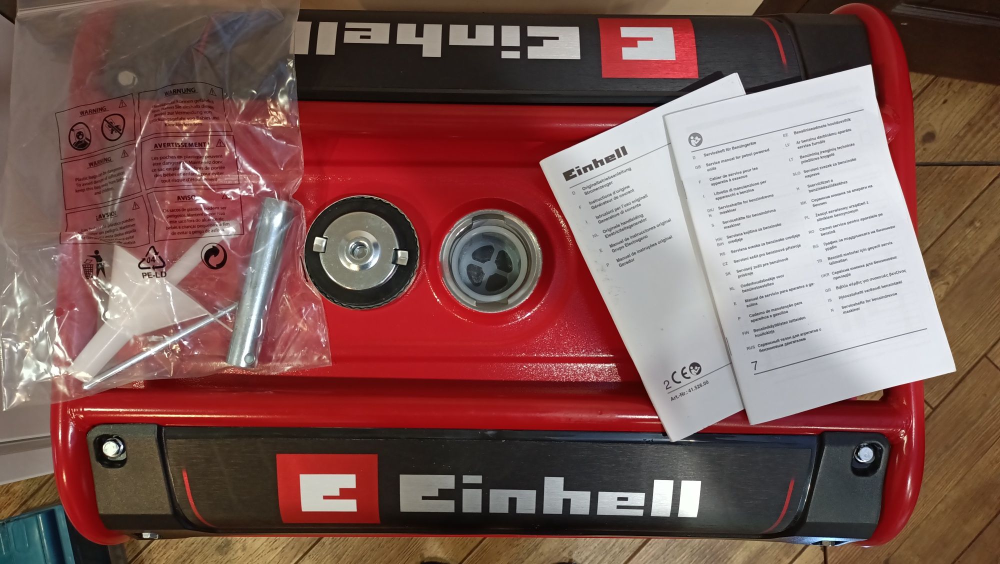 Бензиновий генератор Einhell TC-PG 25/1/E5 2.1 кВт