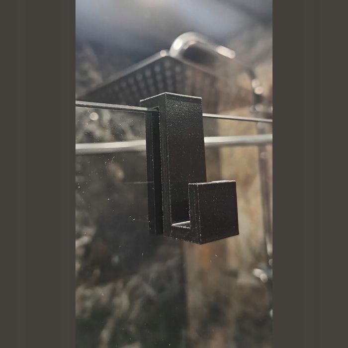 Haczyk na Szybę Prysznicową 8mm, Szyba Walk-In 8mm, 26P1M