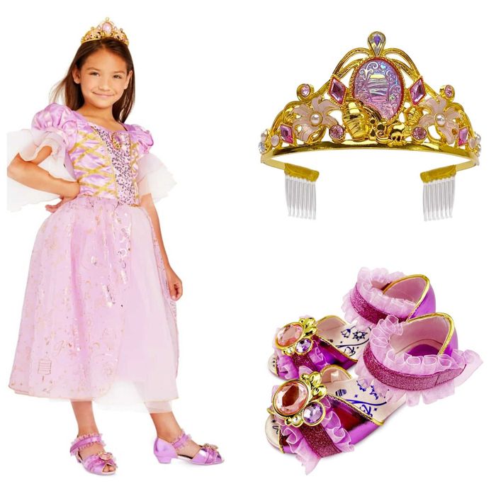 Карнавальный костюм , платье Рапунцель: Запутанная история Disney