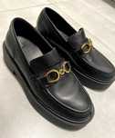 Geox Loafersy D Spherica skórzane mokasyny 38
