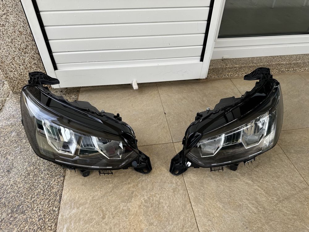 Opticas led e full led peugeot 208/2008 novas modelo novo