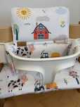 Wodoodporne poduszki do Stokke Tripp Trapp 2w1 farma