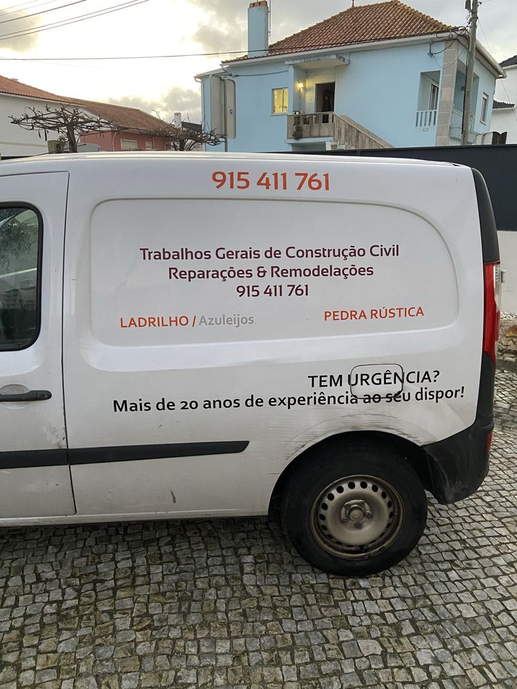 Pedreiro, ladrilhador para orçamentos/remodelaçoes